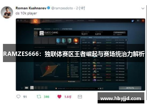 RAMZES666：独联体赛区王者崛起与赛场统治力解析